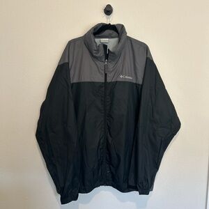 Columbia Men's Two-Tone Hooded Windbreaker